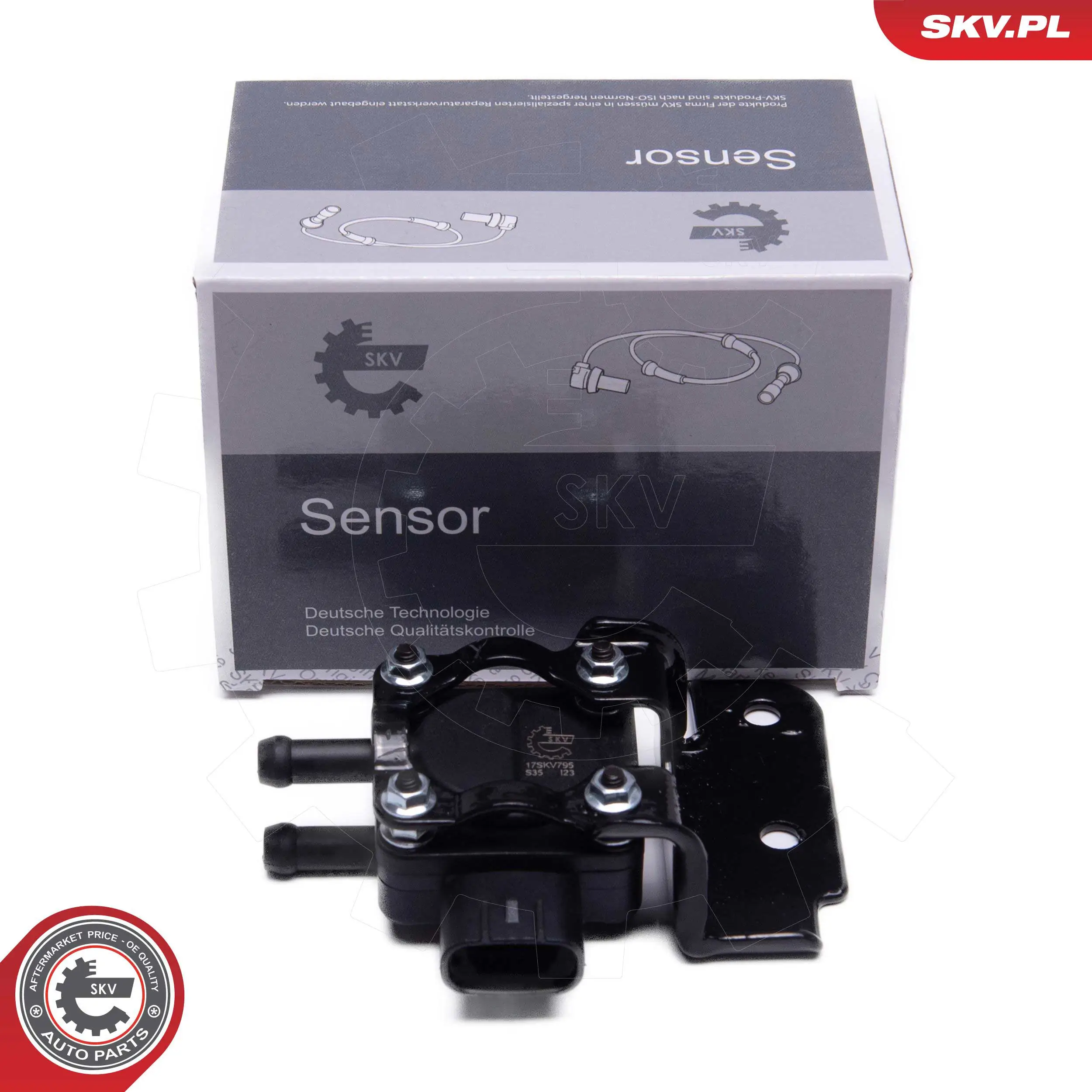 Sensor, exhaust pressure